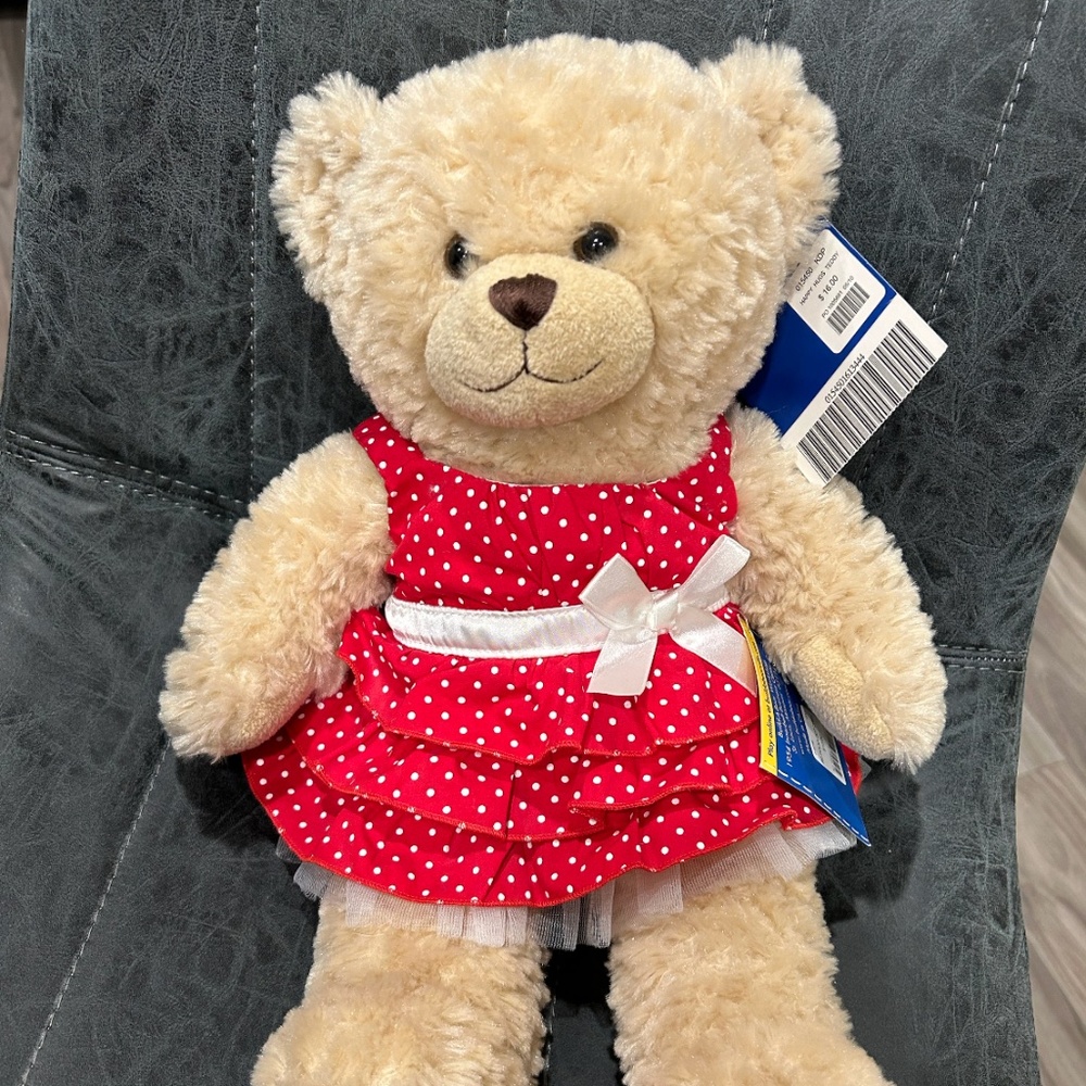 Build A Bear Workshop Plush Bear Stuffed Animal w/ tags on